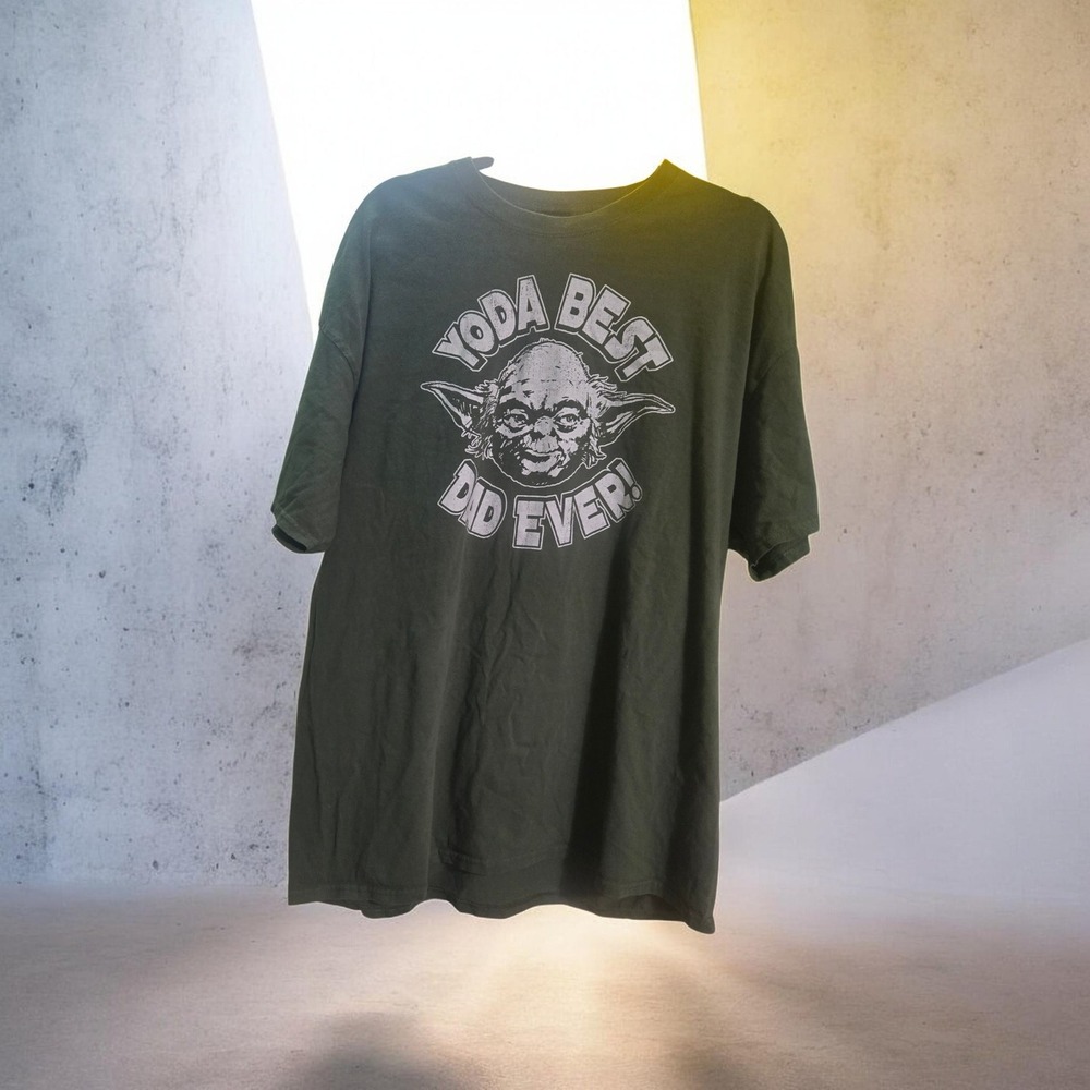 Men's Yoda Best Dad Ever 2XL‎ t-shirt